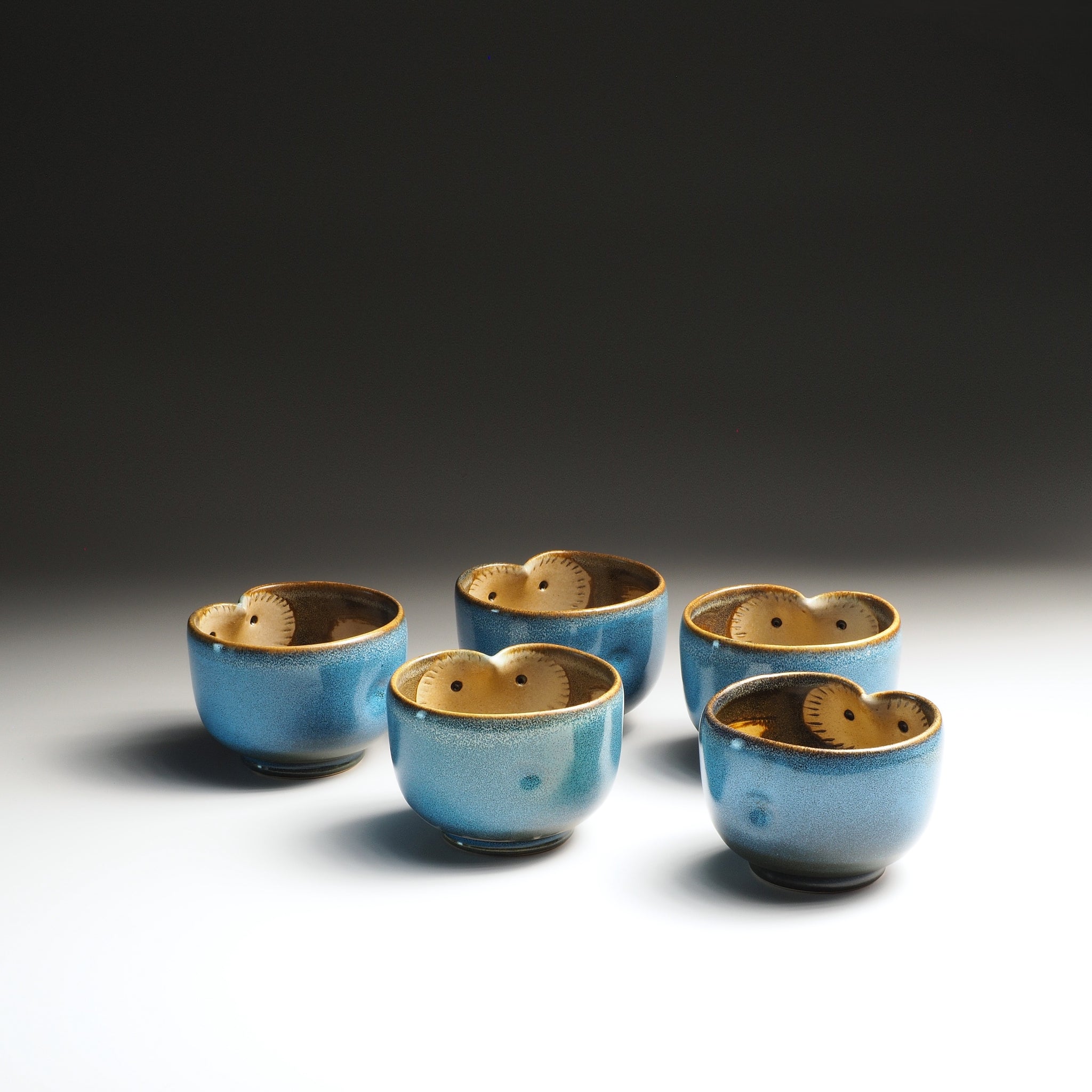 Fukuro | Blue Owl Teacup Set
