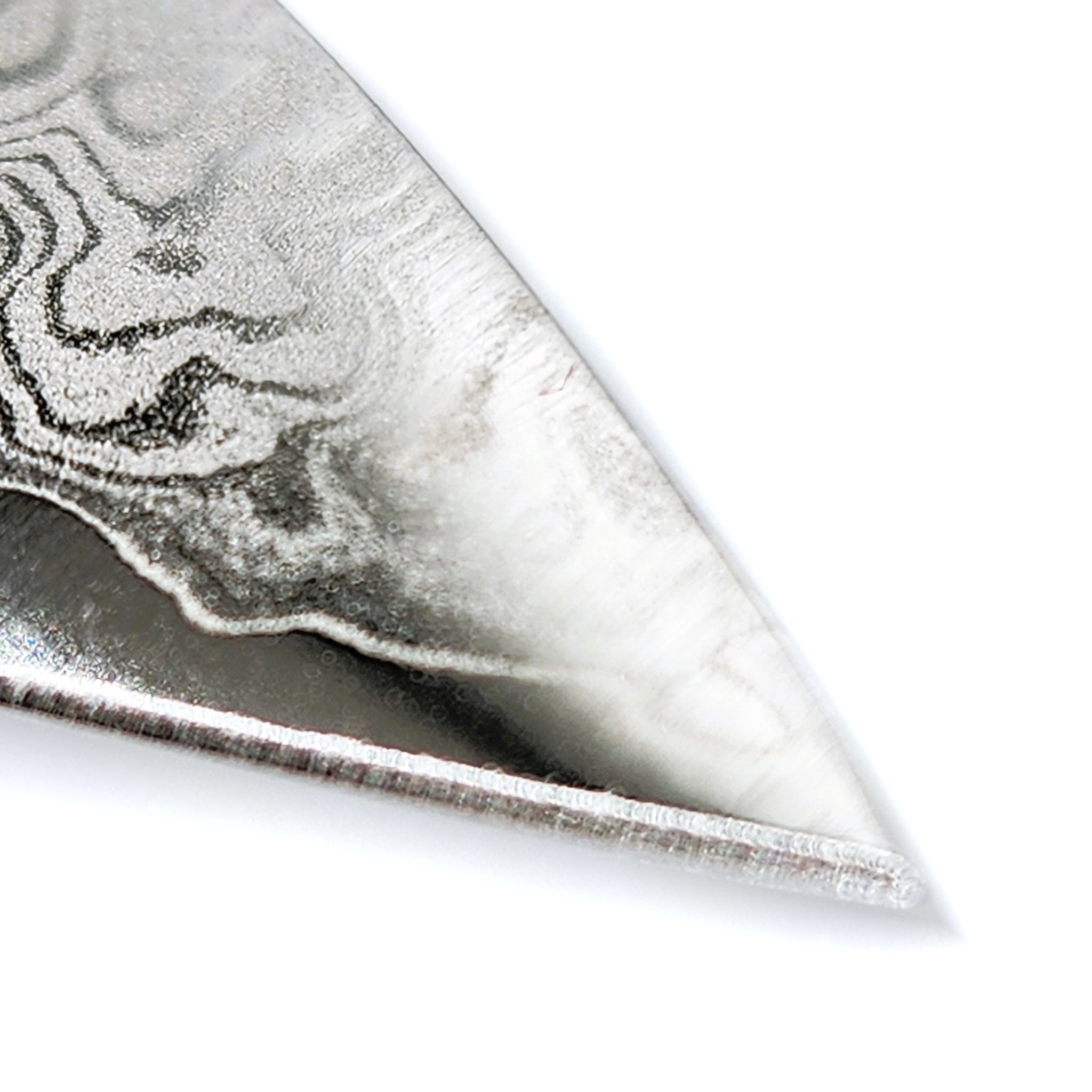 A Japanese Gyuto knife  (point detail)