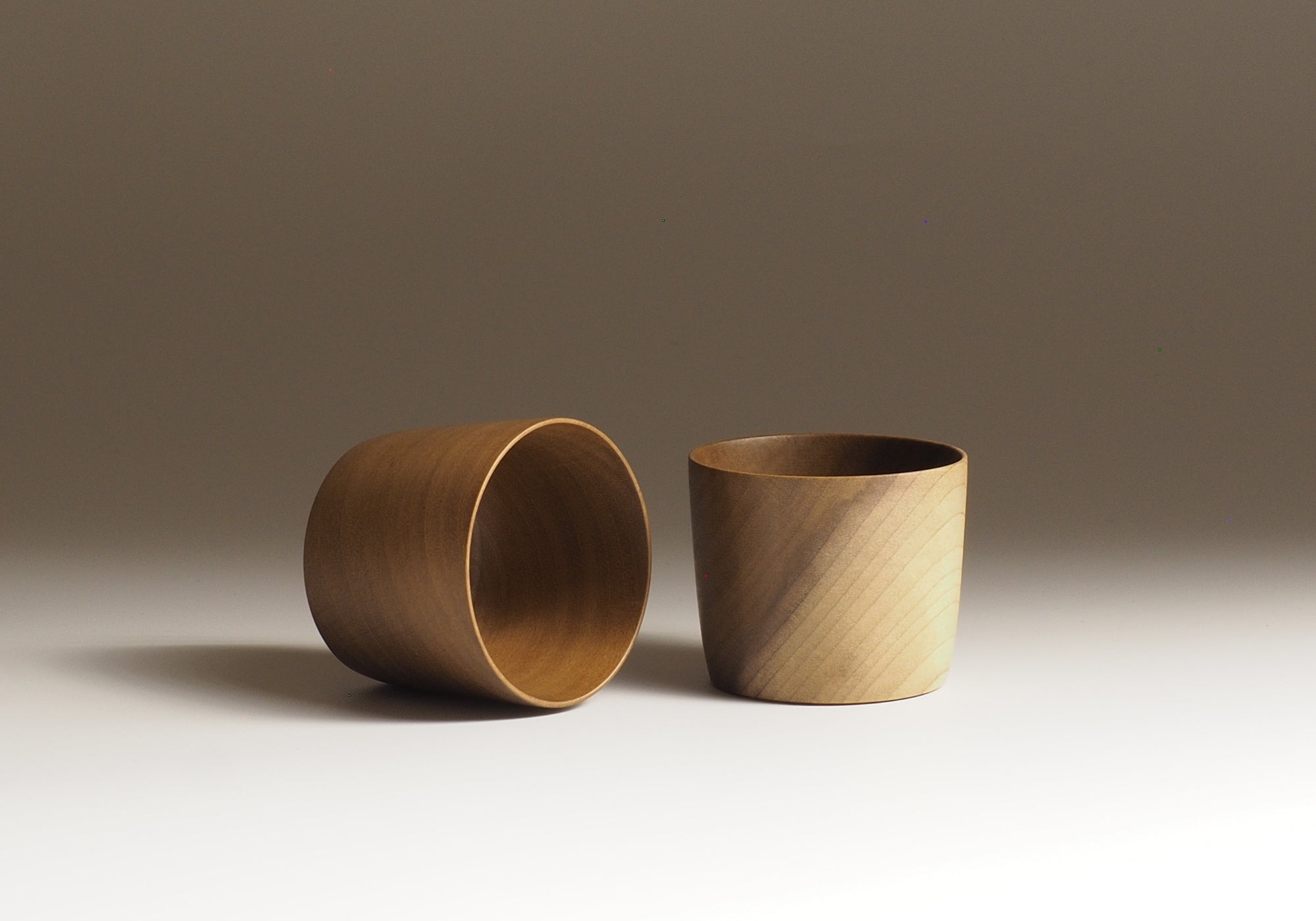 Japanese Cucumber Tree Japanese Wooden Sake cups background beige  design, Tsukushi