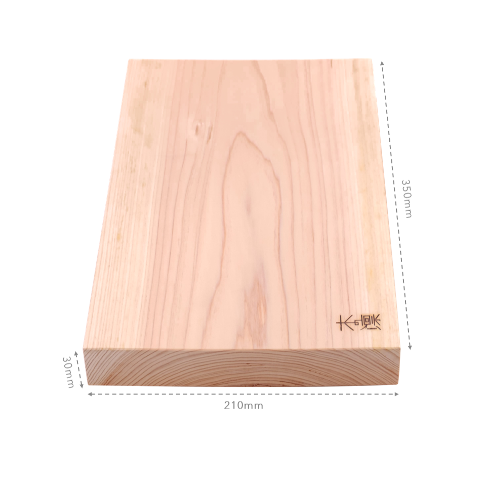 Rectangular Japanese Chopping Board｜Manaita｜ medium Size | Measures