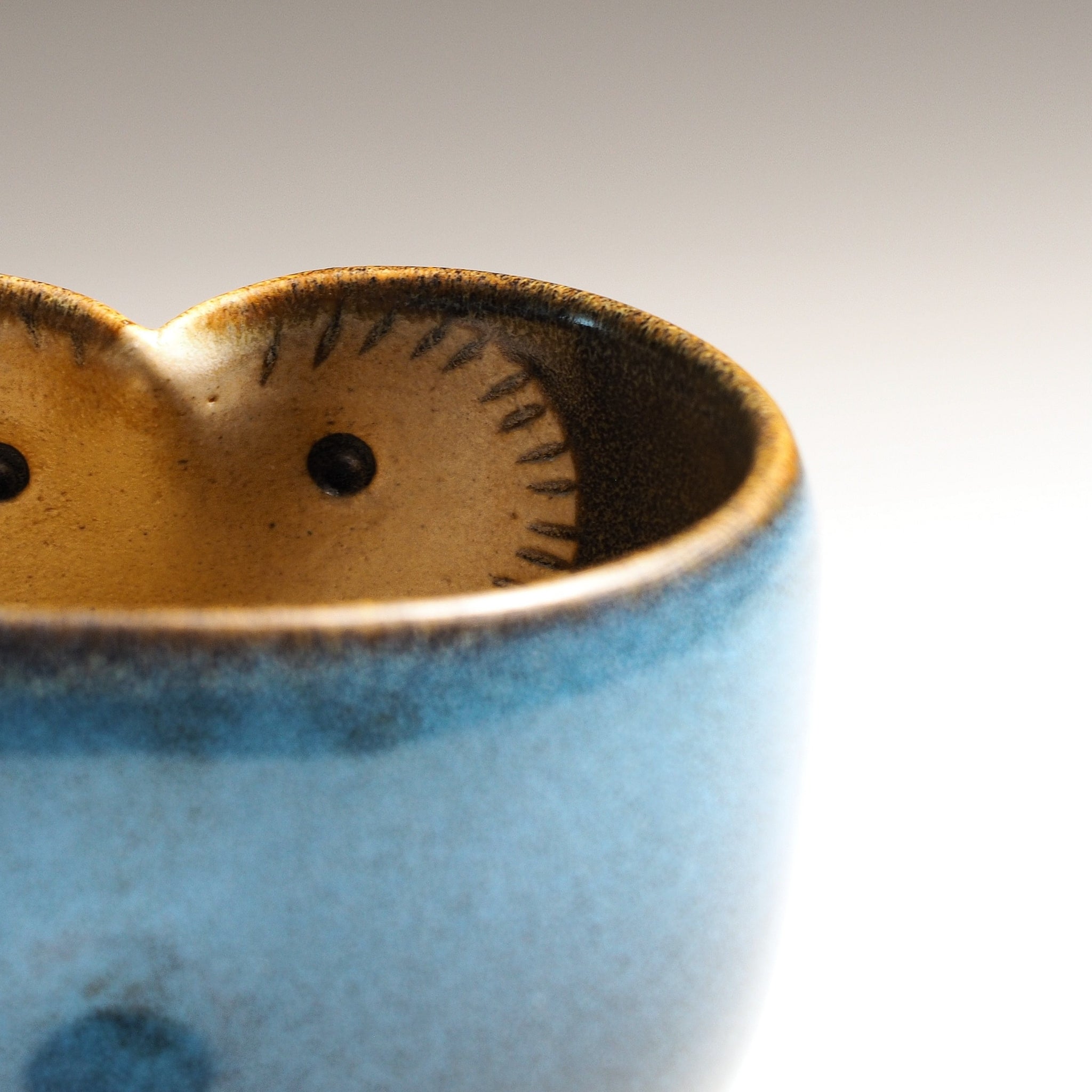 Fukuro | Blue Owl Teacup